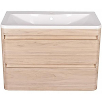 Тумба под раковину Style Line Атлантика 100 Люкс Plus ЛС-00000686 подвесная Ясень перламутр, купить, цена, заказать, магазин, доставка, скидка, промокод, купить, цена, заказать, магазин, доставка, скидка, промокод