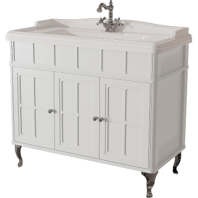 Тумба под раковину Caprigo Borgo 100 33414-B231 Белая матовая