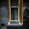 Зеркало Abber See 60 AG6112SCG с подсветкой Золото с бесконтактным выключателем и диммером, купить, цена, заказать, магазин, доставка, скидка, промокод, купить, цена, заказать, магазин, доставка, скидка, промокод