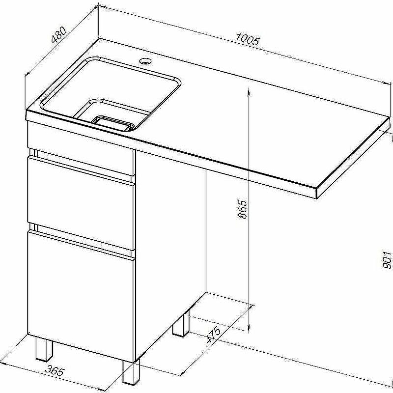Тумба под раковину Aquanet Вега 100 329122 Белый глянец, купить, цена, заказать, магазин, доставка, скидка, промокод, купить, цена, заказать, магазин, доставка, скидка, промокод