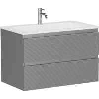 Тумба под раковину Sancos Folk 80 FL80ES подвесная Ergraut soft, купить, цена, заказать, магазин, доставка, скидка, промокод, купить, цена, заказать, магазин, доставка, скидка, промокод