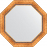 Зеркало Evoform Octagon 77х77 BY 3786 в багетной раме - Римское золото 88, купить, цена, заказать, магазин, доставка, скидка, промокод, купить, цена, заказать, магазин, доставка, скидка, промокод