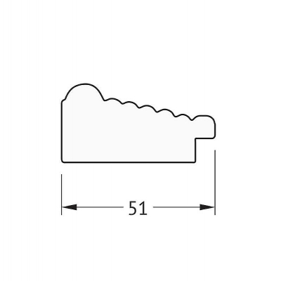 Зеркало Evoform Octagon 54х54 BY 3961 в багетной раме - Сухой тростник 51