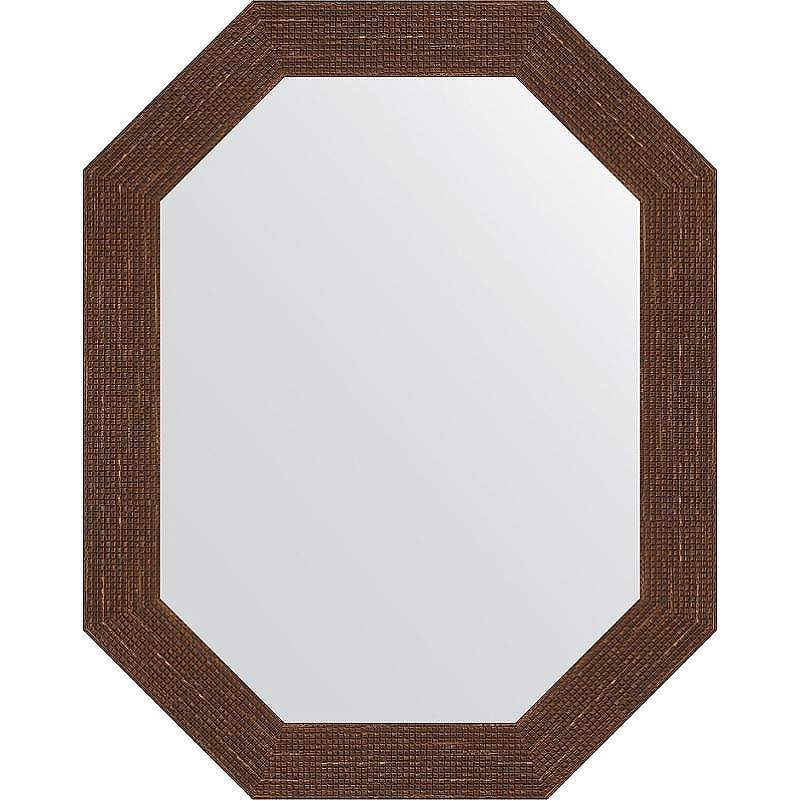 Зеркало Evoform Octagon 57x72 BY 7090 в багетной раме - Мозаика античная медь 70, купить, цена, заказать, магазин, доставка, скидка, промокод, купить, цена, заказать, магазин, доставка, скидка, промокод