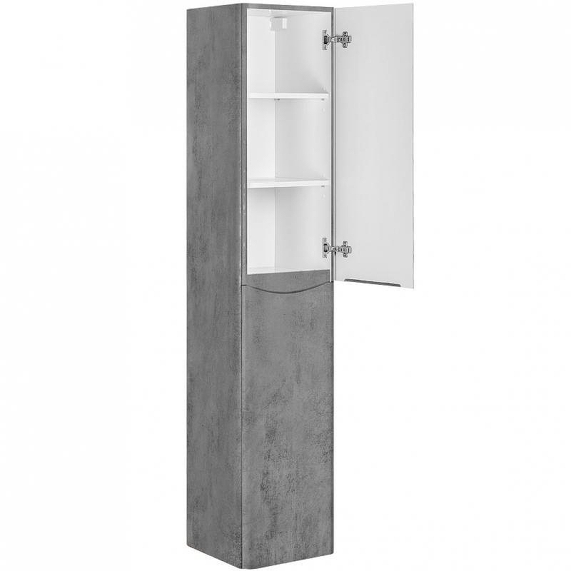 Шкаф пенал Vincea Paola 35 VSC-2P170BT-L подвесной Beton, купить, цена, заказать, магазин, доставка, скидка, промокод, купить, цена, заказать, магазин, доставка, скидка, промокод