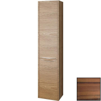 Шкаф пенал SanVit Мэри 30 pmery с фактурой под дерево с бельевой корзиной подвесной Зебрано, купить, цена, заказать, магазин, доставка, скидка, промокод, купить, цена, заказать, магазин, доставка, скидка, промокод