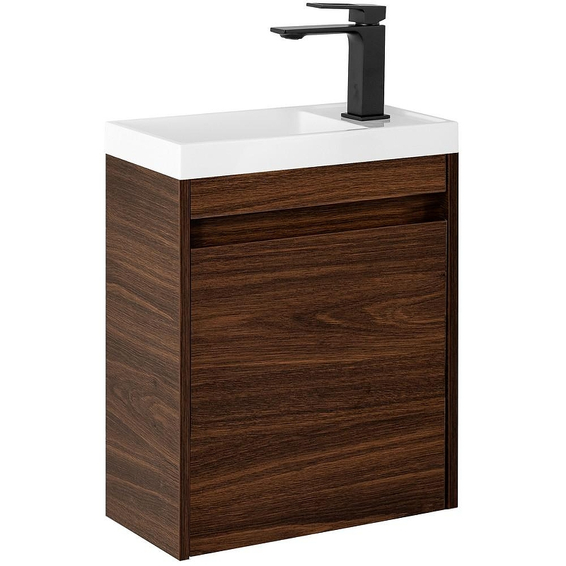 Тумба под раковину Art&Max Family M 40 Family-M-400-1D-SO-BO подвесная Дуб бурбон, купить, цена, заказать, магазин, доставка, скидка, промокод, купить, цена, заказать, магазин, доставка, скидка, промокод