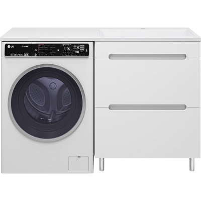 Тумба с раковиной Misty Байкал 130 R УТ000014755 Белая