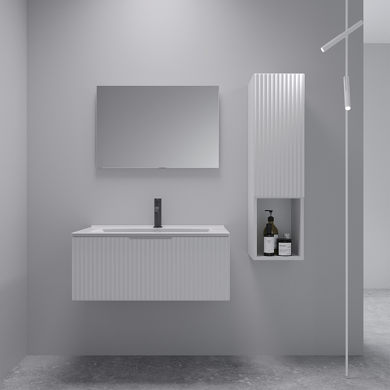 Тумба под раковину ЗОВ Кито Флавио 60 K60FB подвесная цвет Белый PET, купить, цена, заказать, магазин, доставка, скидка, промокод, купить, цена, заказать, магазин, доставка, скидка, промокод