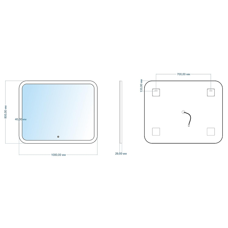 Зеркало Mixline Турин-2 60 554628 с подсветкой с бесконтактным выключателем, купить, цена, заказать, магазин, доставка, скидка, промокод, купить, цена, заказать, магазин, доставка, скидка, промокод