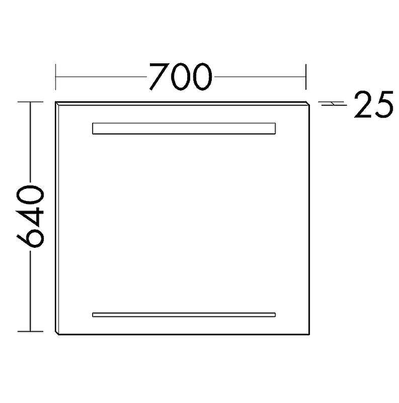 Зеркало Burgbad 70 SIHH070 с подсветкой с сенсорным выключателем, купить, цена, заказать, магазин, доставка, скидка, промокод, купить, цена, заказать, магазин, доставка, скидка, промокод