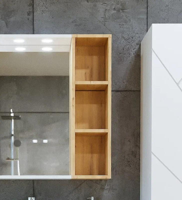 Подвесной шкаф Бриклаер Кристалл 20 4627125416033 Дуб Бунратти, купить, цена, заказать, магазин, доставка, скидка, промокод, купить, цена, заказать, магазин, доставка, скидка, промокод