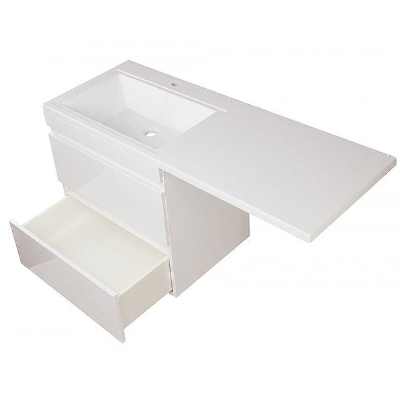 Тумба под раковину Style Line Даллас 115 СС-00000651 подвесная Белый глянец, купить, цена, заказать, магазин, доставка, скидка, промокод, купить, цена, заказать, магазин, доставка, скидка, промокод