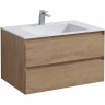 Тумба под раковину Vincea Luka 80 VMC-2L800NO подвесная N.Oak, купить, цена, заказать, магазин, доставка, скидка, промокод, купить, цена, заказать, магазин, доставка, скидка, промокод
