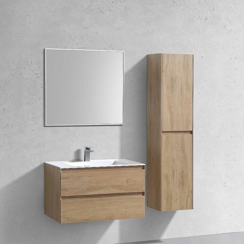 Тумба под раковину Vincea Luka 80 VMC-2L800NO подвесная N.Oak, купить, цена, заказать, магазин, доставка, скидка, промокод, купить, цена, заказать, магазин, доставка, скидка, промокод