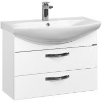 Тумба под раковину Aquaton Ария 80 М 1A140801AA010 подвесная Белая, купить, цена, заказать, магазин, доставка, скидка, промокод, купить, цена, заказать, магазин, доставка, скидка, промокод