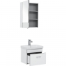 Комплект мебели для ванной Aquanet Верона 50 254065 подвесной Белый, купить, цена, заказать, магазин, доставка, скидка, промокод, купить, цена, заказать, магазин, доставка, скидка, промокод