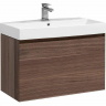 Тумба под раковину Aquanet Нью-Йорк 85 203947 подвесная Орех, купить, цена, заказать, магазин, доставка, скидка, промокод, купить, цена, заказать, магазин, доставка, скидка, промокод