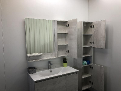 Зеркало со шкафом Comforty Верона 90 00004136714 Дуб белый