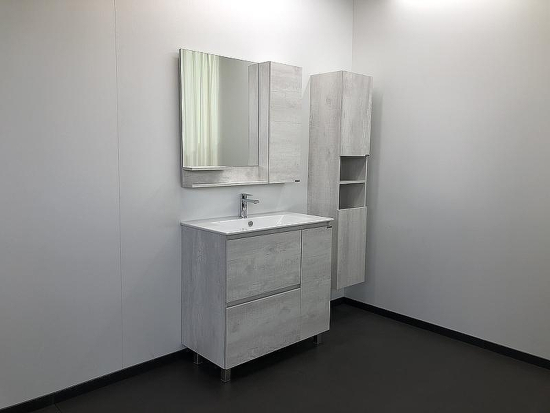 Зеркало со шкафом Comforty Верона 90 00004136714 Дуб белый, купить, цена, заказать, магазин, доставка, скидка, промокод, купить, цена, заказать, магазин, доставка, скидка, промокод