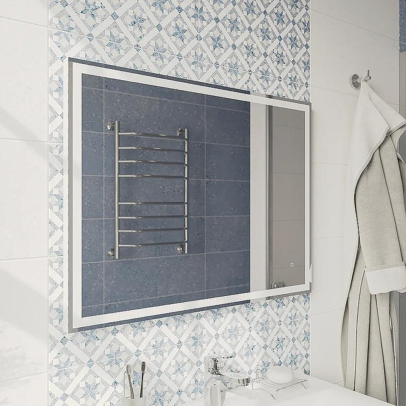 Зеркало DIWO Дмитров 80 ЗЛП117 с подсветкой с сенсорным выключателем, купить, цена, заказать, магазин, доставка, скидка, промокод, купить, цена, заказать, магазин, доставка, скидка, промокод