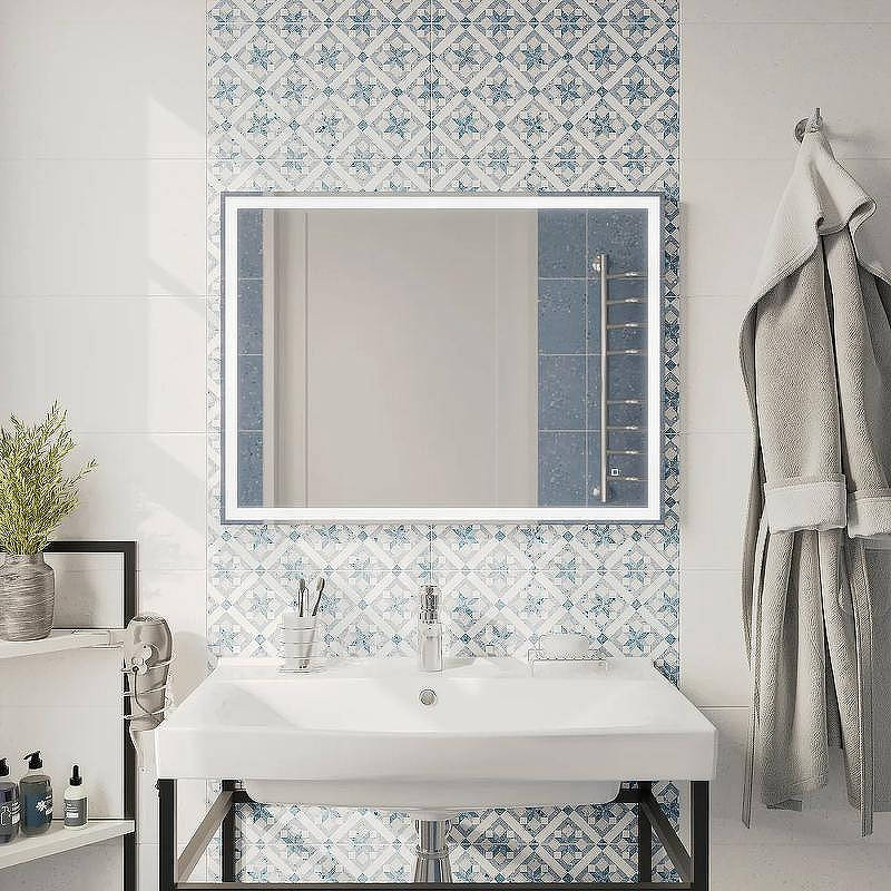 Зеркало DIWO Дмитров 80 ЗЛП117 с подсветкой с сенсорным выключателем, купить, цена, заказать, магазин, доставка, скидка, промокод, купить, цена, заказать, магазин, доставка, скидка, промокод