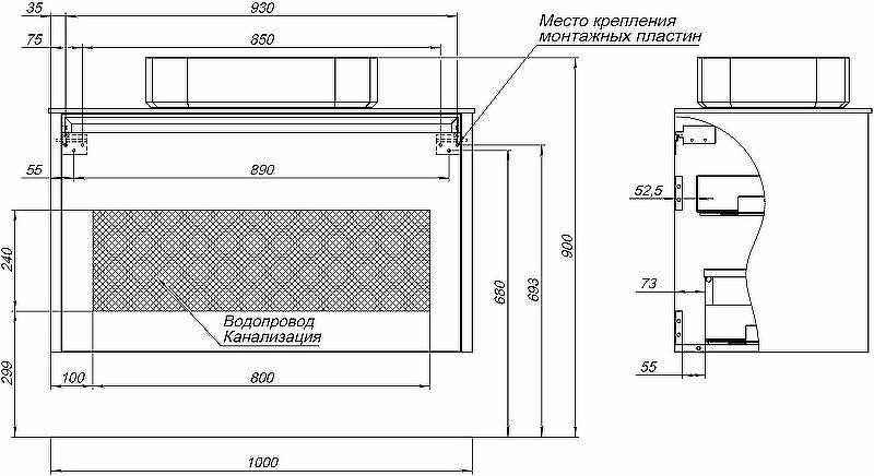 Тумба под раковину Allen Brau Fantasy 100 1.11004.PWM подвесная Папирус матовый, купить, цена, заказать, магазин, доставка, скидка, промокод, купить, цена, заказать, магазин, доставка, скидка, промокод
