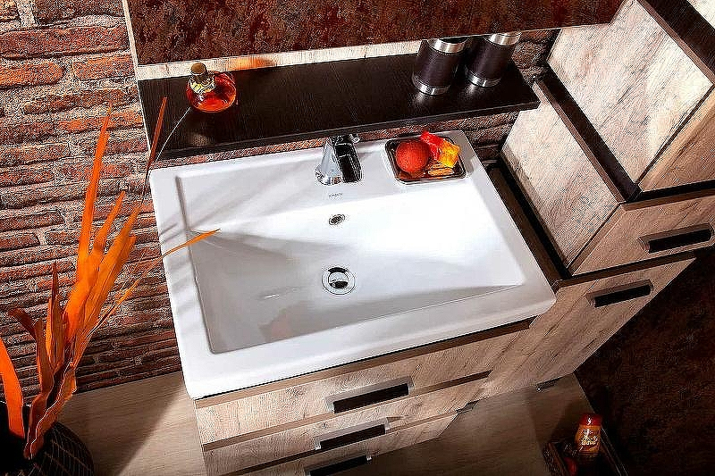 Тумба под раковину Бриклаер Техас 60 4627125412653 Дуб кантри Венге, купить, цена, заказать, магазин, доставка, скидка, промокод, купить, цена, заказать, магазин, доставка, скидка, промокод