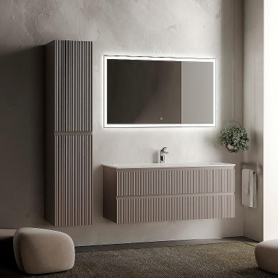 Тумба под раковину Sancos Snob R 120 SNR120SM подвесная Doha Soft