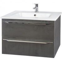 Тумба под раковину Bellezza Луиджи 80 4639213270427 подвесная Серая, купить, цена, заказать, магазин, доставка, скидка, промокод, купить, цена, заказать, магазин, доставка, скидка, промокод