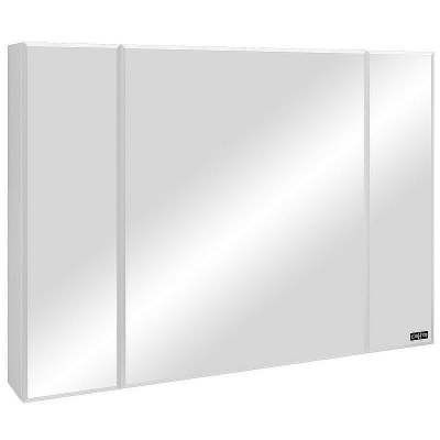 Зеркальный шкаф СанТа Стандарт 100 Белый