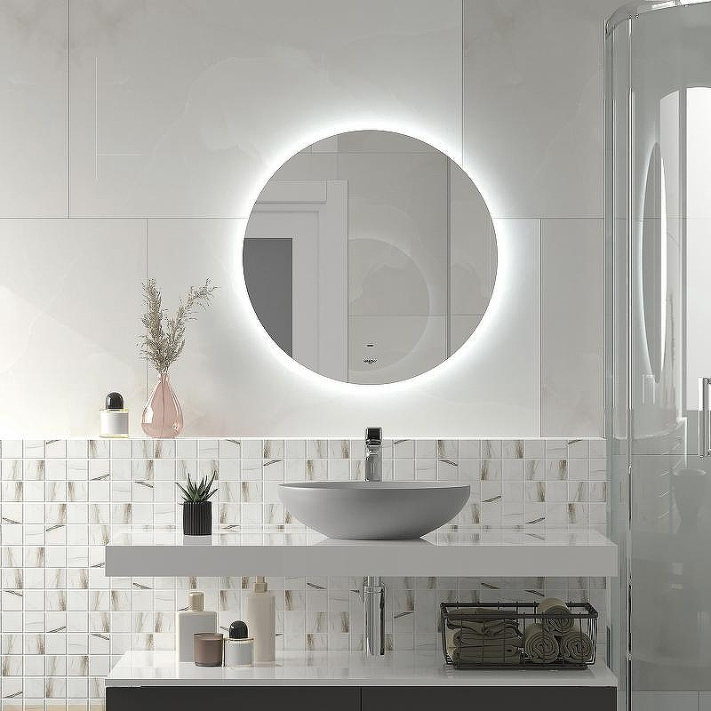 Зеркало Reflexion Hoop D645 RF4310HO с подсветкой с бесконтактным выключателем и диммером, купить, цена, заказать, магазин, доставка, скидка, промокод, купить, цена, заказать, магазин, доставка, скидка, промокод