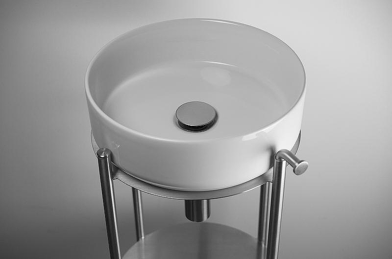 Консоль под раковину Deante Silia 36 CKS_F36A Брашированная сталь, купить, цена, заказать, магазин, доставка, скидка, промокод, купить, цена, заказать, магазин, доставка, скидка, промокод