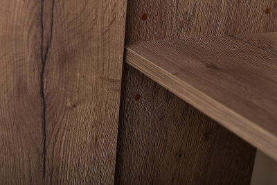 Шкаф пенал BelBagno Kraft 33 L KRAFT-1600-1A-SC-RT-L подвесной Rovere Tabacco