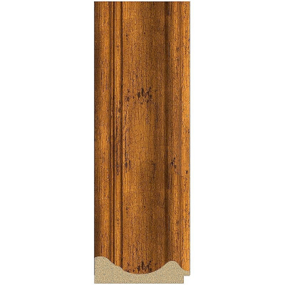 Зеркало Evoform Definite 122х72 BY 3221 в багетной раме - Травленая бронза 99