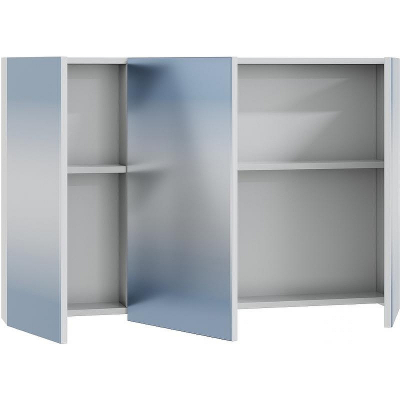 Зеркальный шкаф СанТа Аврора 100 700350 Белый