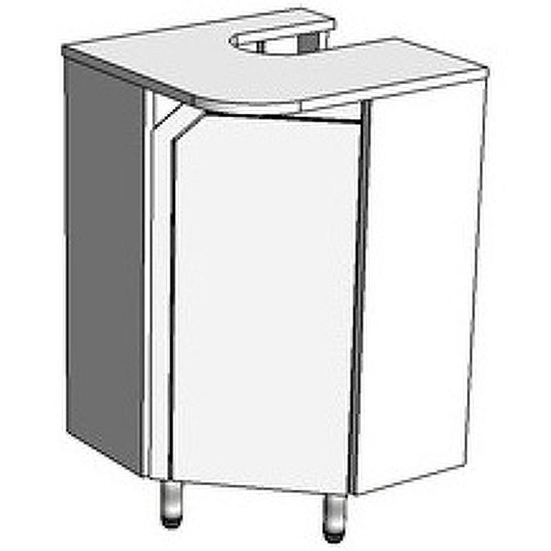 Тумба под раковину Corozo Сириус 40 SD-00001645 угловая Белая, купить, цена, заказать, магазин, доставка, скидка, промокод, купить, цена, заказать, магазин, доставка, скидка, промокод