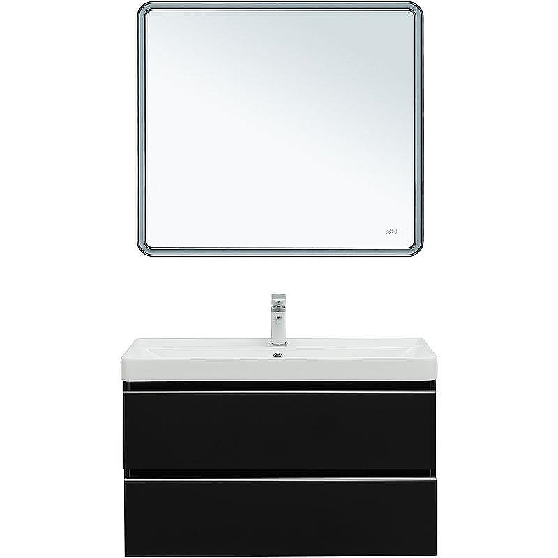 Тумба под раковину Aquanet Вега 90 329598 подвесная Черная, купить, цена, заказать, магазин, доставка, скидка, промокод, купить, цена, заказать, магазин, доставка, скидка, промокод