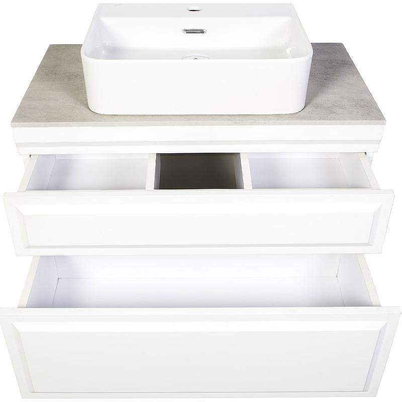 Тумба с раковиной Orange Modi 75 Modi-75TU+RA подвесная Белая, купить, цена, заказать, магазин, доставка, скидка, промокод, купить, цена, заказать, магазин, доставка, скидка, промокод