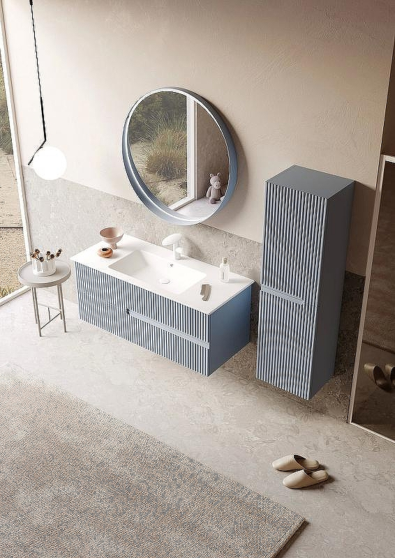 Зеркало Orka Moonlight 90x90 3001348 с подсветкой Голубое матовое, купить, цена, заказать, магазин, доставка, скидка, промокод, купить, цена, заказать, магазин, доставка, скидка, промокод