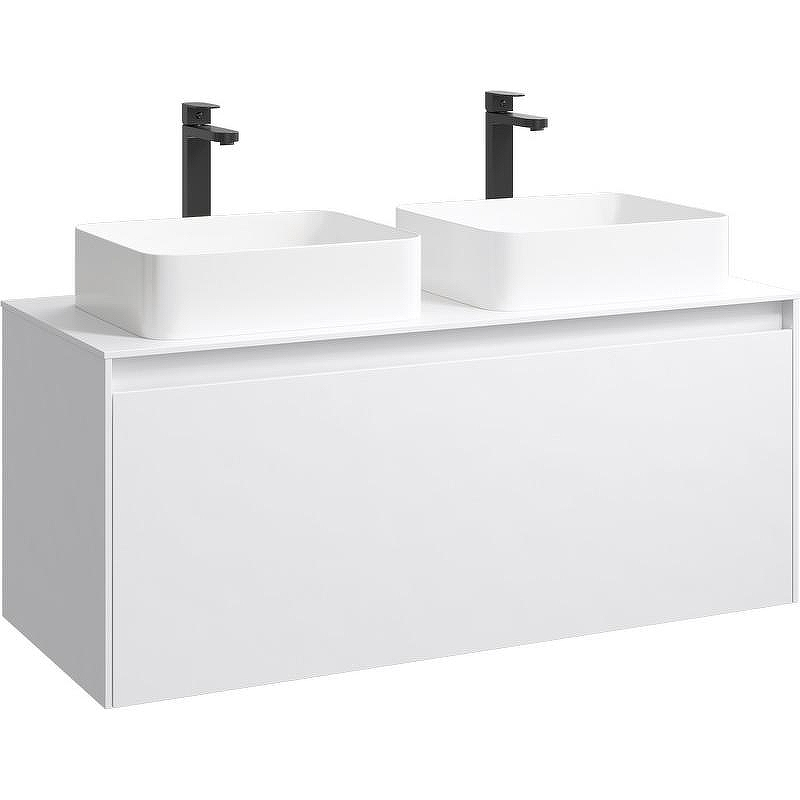 Корпус тумбы под раковину Aqwella 5 Stars Mobi 120 MOB0112W подвесной Белый, купить, цена, заказать, магазин, доставка, скидка, промокод, купить, цена, заказать, магазин, доставка, скидка, промокод