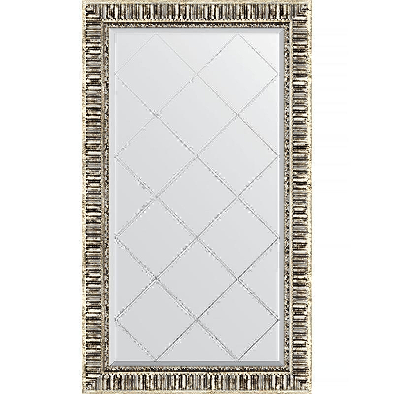 Зеркало Evoform Exclusive-G 132х77 BY 4239 с гравировкой в багетной раме - Серебряный акведук 93, купить, цена, заказать, магазин, доставка, скидка, промокод, купить, цена, заказать, магазин, доставка, скидка, промокод