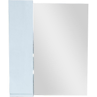 Зеркало со шкафом Bellezza Асти 60 L 4616309022016 Белое, купить, цена, заказать, магазин, доставка, скидка, промокод, купить, цена, заказать, магазин, доставка, скидка, промокод