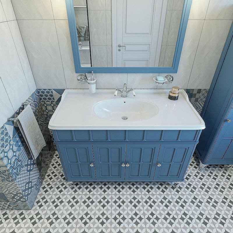 Тумба под раковину Caprigo Borgo 120 33425-B136 Синяя матовая, купить, цена, заказать, магазин, доставка, скидка, промокод, купить, цена, заказать, магазин, доставка, скидка, промокод