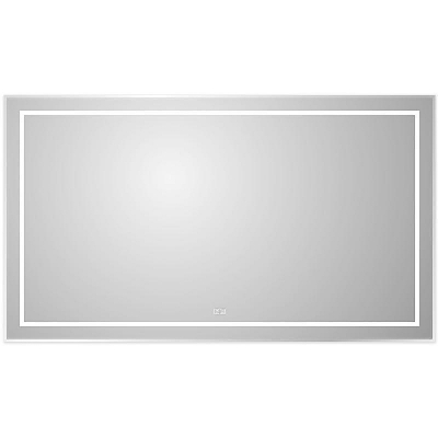 Зеркало BelBagno Kraft 140 SPC-KRAFT-1400-800-LED-TCH-WARM с подсветкой Сатин с сенсорным выключателем и подогревом