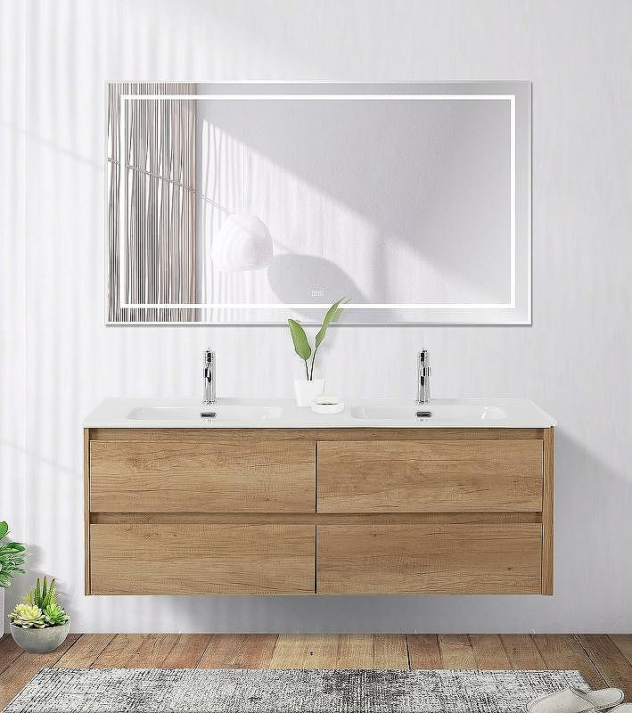 Зеркало BelBagno Kraft 140 SPC-KRAFT-1400-800-LED-TCH-WARM с подсветкой Сатин с сенсорным выключателем и подогревом, купить, цена, заказать, магазин, доставка, скидка, промокод, купить, цена, заказать, магазин, доставка, скидка, промокод