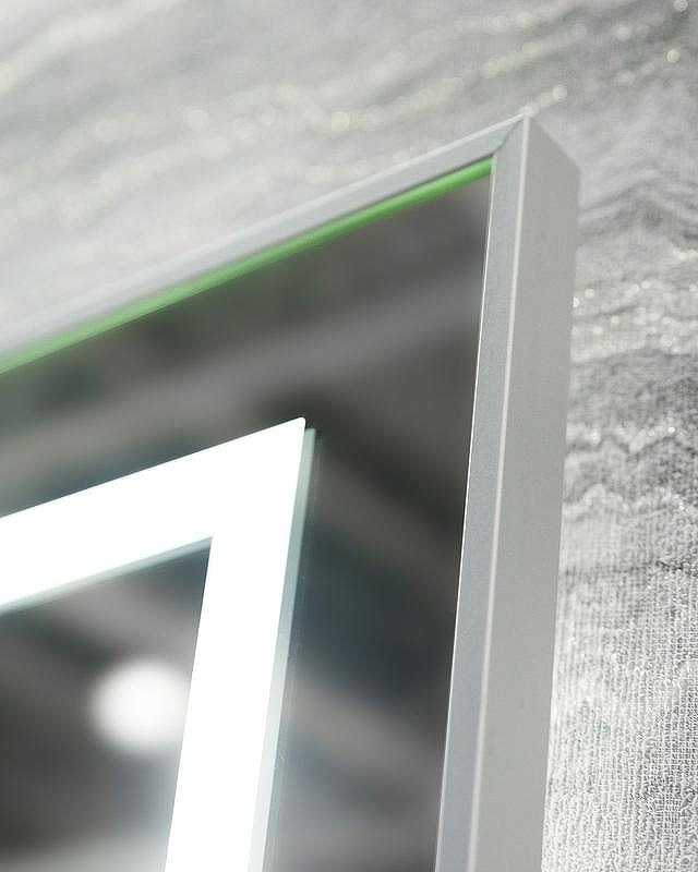 Зеркало BelBagno Kraft 140 SPC-KRAFT-1400-800-LED-TCH-WARM с подсветкой Сатин с сенсорным выключателем и подогревом, купить, цена, заказать, магазин, доставка, скидка, промокод, купить, цена, заказать, магазин, доставка, скидка, промокод