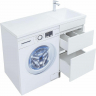 Тумба под раковину Aquanet Вега 110 329123 Белый глянец, купить, цена, заказать, магазин, доставка, скидка, промокод, купить, цена, заказать, магазин, доставка, скидка, промокод