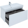 Тумба под раковину Aquanet Nova Lite 100 242580 подвесная Белая, купить, цена, заказать, магазин, доставка, скидка, промокод, купить, цена, заказать, магазин, доставка, скидка, промокод