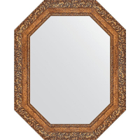 Зеркало Evoform Octagon 60x75 BY 7146 в багетной раме - Виньетка бронзовая 85, купить, цена, заказать, магазин, доставка, скидка, промокод, купить, цена, заказать, магазин, доставка, скидка, промокод